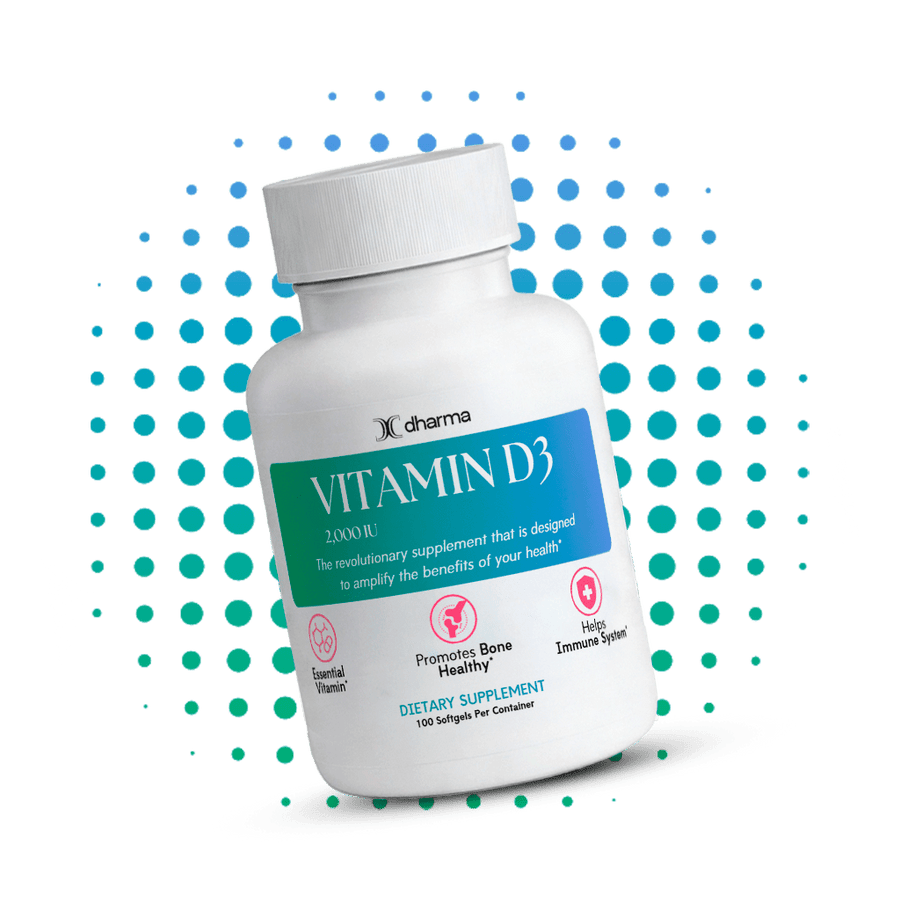 Vitamin D3 – Bone, Mood & Energy Support - Dharma Nutrition Clinic
