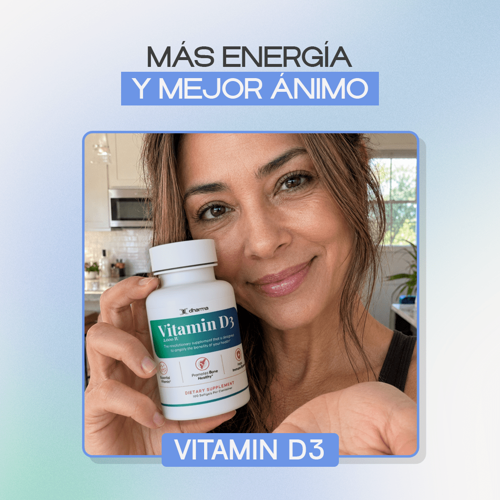 Vitamin D3 – Bone, Mood & Energy Support - Dharma Nutrition Clinic