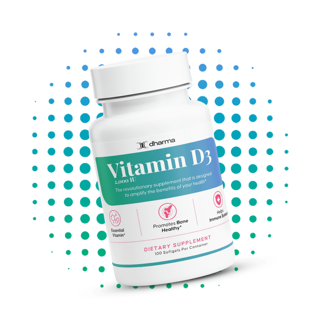 Vitamin D3 – Bone, Mood & Energy Support - Dharma Nutrition Clinic